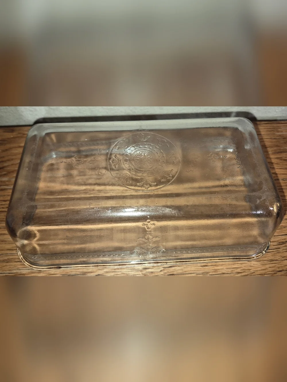 Vintage 1940s Glass FIRE KING Sapphire Blue PHILBE 9 x 5 Loaf Pan